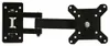 A black TV wall mount is shown against a white background. Podgląd zdjęcia produktu