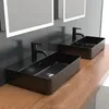 Alpenberger Waschbecken Schwarz | Waschtisch 60 cm Breit | Produktbild-Vorschau 5
