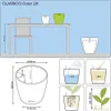 LECHUZA® Pflanzgefäße CLASSICO Color 28 Schiefergrau Produktbild-Vorschau 7