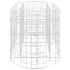 vidaXL Gabionen-Hochbeet Verzinktes Eisen 120x50x50 cm Produktbild-Vorschau 5