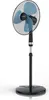 A black and blue stand fan is shown against a white background. Náhľad obrázku produktu