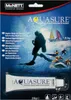 The packaging for a tube of Aquasure Urethane Repair Adhesive & Sealant, featuring a graphic of a diver and various watersports activities. Podgląd zdjęcia produktu