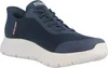 A single blue Skechers GO WALK FLEX sneaker is shown against a white background. Voir les images du produit