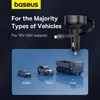 Baseus Enjoyment Pro, Auto, Zapaľovač, 0,7 m, Čierna Náhľad obrázku produktu 21