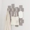 DECORTIE Wave Hänger Mokka Grau ,64 x 4 x 81 cm Produktbild-Vorschau 2