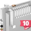 Lindenstein Türhaken Innenseite aus Edelstahl, 10er Set, Produktbild-Vorschau 1