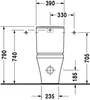 Duravit Duravit Stand-WC-Kombination DURASTYLE ti 370x630mm Produktbild-Vorschau 2