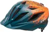 A bicycle helmet with a splatter pattern. Anteprima dell’immagine prodotto