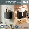 Eluno papieren handdoekdispenser met deksel, Productafbeelding-voorbeeld 2