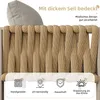 MERAX Gartenlounge-Set mit Sitz- und Rückenkissen, 5-tlg., Produktbild-Vorschau 7