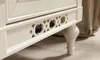 Runder Chesterfield Polster Hocker Fußhocker Ottomane Rund Produktbild-Vorschau 4