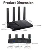 GL.iNet Flint 3 GL-BE9300 Wi-Fi 7 Tri-Band-Router, 5x Produktbild-Vorschau 5