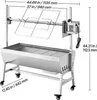 SucceBuy Drehspießgrill 38 W Holzkohlegrill (94 cm Produktbild-Vorschau 7