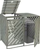 XL 2er-/4er-Mülltonnenverkleidung MCW-J44, Mülltonnenbox, Produktbild-Vorschau 1