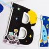 Oblique Unique Happy Birthday Girlande Weltraum Space Produktbild-Vorschau 3