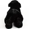 Labrador liegend 40 cm Kuscheltier Hund schwarz Uni-Toys Produktbild-Vorschau 5