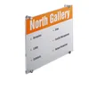 DURABLE Türschild CRYSTAL SIGN® A3 hoch, 482619 transparent Produktbild-Vorschau 6