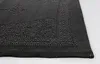 Teppich Delbar 210 x 150 x 1 cm Polypropylen Schwarz Produktbild-Vorschau 2