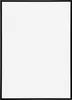 A black picture frame on a white background. Produktbild-Vorschau