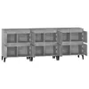 vidaXL Sideboards 3 Stk. Betongrau 60x35x70 cm Produktbild-Vorschau 7