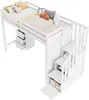 MODFU Hochbett Kinderbett 90x200cm mit Rausfallschutz, Produktbild-Vorschau 11