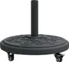 vidaXL Pied de parasol Art déco noir Ø 45 x 39,5 cm Fer Voir les images du produit 5