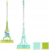 Flachmop mit Wringer und Teleskopstiel Butterfly Produktbild-Vorschau 1
