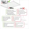 A diagram comparing the features of the DRY-SMART drying rack with 'other' drying racks, highlighting advantages with green checkmarks and disadvantages with red crosses. Voir les images du produit