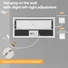 Zrcadlo do koupelny WISFOR s LED osvětlením a Bluetooth, Náhled obrázku produktu 9