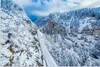 MuchoWow® Poster Mit dem Zug durch die Winterlandschaft der Produktbild-Vorschau 1