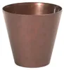 Kvetináč Tubus Bronzová patinovaná oceľ 30 cm Náhľad obrázku produktu 6