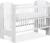 Kinderbett 60x120 IVY - weiß/grau Produktbild-Vorschau 1