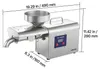 VEVOR Elektrische Ölpresse 3,75 kg/h, Ölmühle 750 W, Produktbild-Vorschau 8