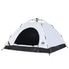 vidaXL Campingzelt 5 Personen Weiß Verdunkelungsstoff Quick Produktbild-Vorschau 4