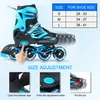 Inline Skates Kinder Vestellbare Inliner mit beleuchteten Produktbild-Vorschau 7