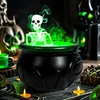 Heksenketel nevelmachine, Halloween, 12 LED, rookmachine, Productafbeelding-voorbeeld 5