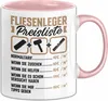 Fliesenleger Tasse Geschenk Lustiger Spruch Preisliste Produktbild-Vorschau 1