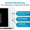 CLATRONIC 2-in-1 Mikrowelle Grill Timer 20L 800 W MWG 792 Produktbild-Vorschau 5