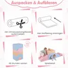 COSTWAY set van 6 schuimblokken voor kinderen, zachte Productafbeelding-voorbeeld 8