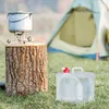 Relaxdays Faltkanister 4er Set, 15 l, Hahn, Schraubdeckel, Produktbild-Vorschau 2