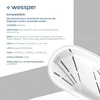 Wessper Kühlschrank-Wasserfilterkanne D3 Slim AquaMax 2,7 L Produktbild-Vorschau 4