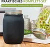 Westmark Sprossenglas-Set, 2 Gläser, 950 ml, 66772260 Produktbild-Vorschau 3