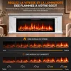 HOMAVO 50 pouces Cheminée électrique avec meuble 1000/2000 Voir les images du produit 7