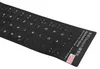 Deutsche german Tastatur Aufkleber Stickers MATT Schwarz Produktbild-Vorschau 5