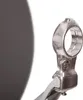A close-up of a metal clamp mechanism, likely part of a satellite dish mount. Produktbild-Vorschau