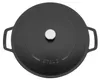 Staub 40511-472, 3,7 l, Schwarz, Eisenguss, Emaille, Produktbild-Vorschau 4