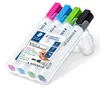 Staedtler Lumocolor 351, 4 szt., Czarny, Jasny Niebieski, Podgląd zdjęcia produktu 1