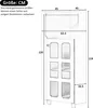 Merax Badezimmerschrank Eckschrank mit LED-Beleuchtung, Produktbild-Vorschau 6