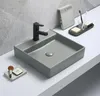 sanicomfort Aufsatzwaschtisch HERU 44 x 44 cm – eckiges Produktbild-Vorschau 3