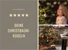 LS-LebenStil 12 Design Weihnachtskugeln 6cm Grün Pinie Set Produktbild-Vorschau 3